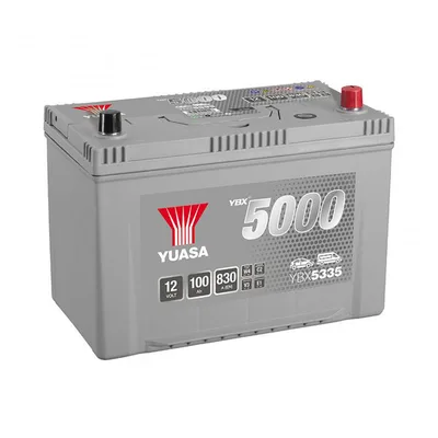 Yuasa 12V 100Ah  Silver High Performance Battery Japan YBX5335 (0)