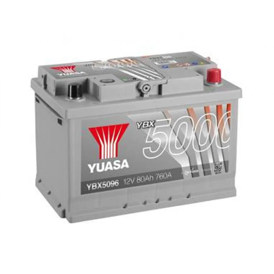Yuasa 12V 80Ah Silver High Performance Battery YBX5096 (0)