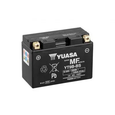 МОТО Yuasa 12V 8Ah MF VRLA Battery AGM YT9B-BS(сухозаряжений)