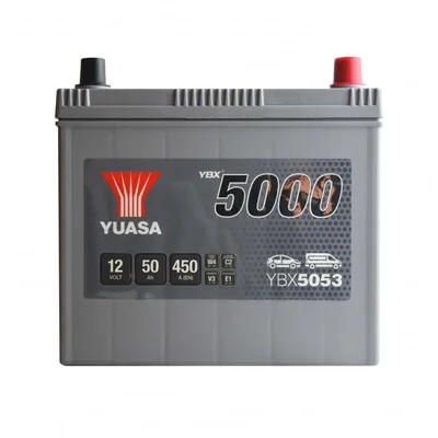 Yuasa 12V 50Ah Silver High Performance Battery  Japan YBX5053 (0)