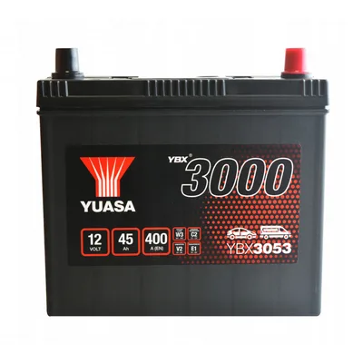 Yuasa 12V 45Ah  SMF Battery Japan  YBX3053 (0)