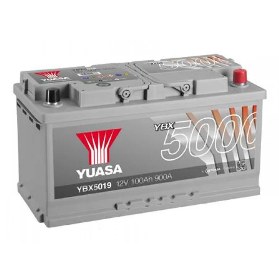 Yuasa 12V 100Ah Silver High Performance Battery YBX5019 (0)