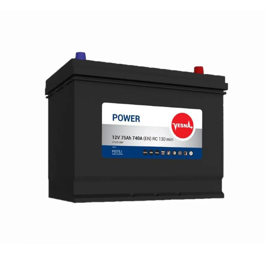 75 Ah/12V NEW!!!! Vesna Japan Euro(0)