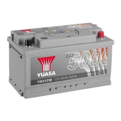 Yuasa 12V 85Ah Silver High Performance Battery YBX5110 (0)