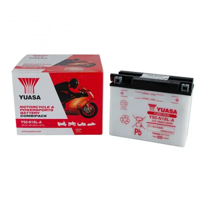 МОТО Yuasa 12V 21,1Ah YuMicron Battery Y50-N18L-A (сухозаряжений)