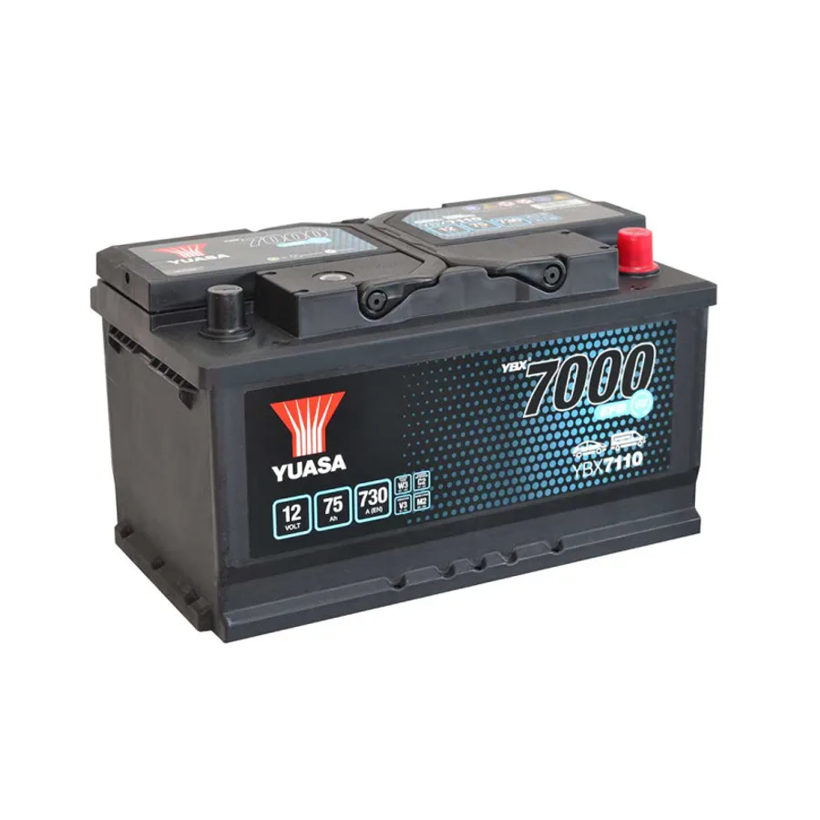 Yuasa 12V 75Ah EFB Start Stop Battery YBX7110 (0)