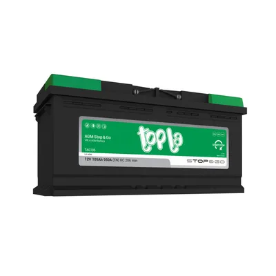 105 Ah/12V Topla AGM Euro (0)