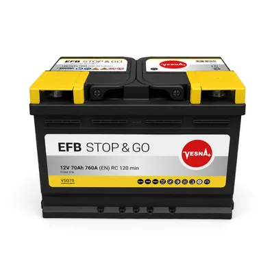 70 Ah/12V NEW!!!! Vesna EFB Euro  (0)