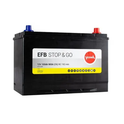 105 Ah/12V NEW!!!! Vesna EFB JIS Euro (0)