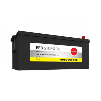 240 Ah/12V NEW!!!! Vesna EFB Truck (3)