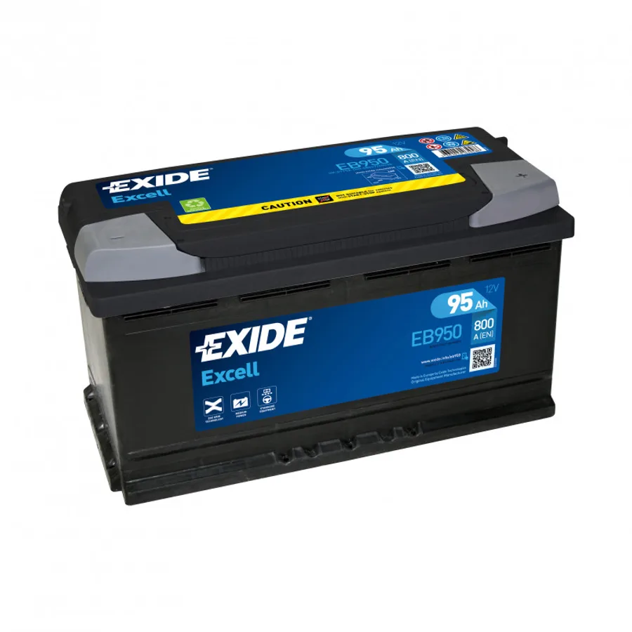 95 Ah/12V EXIDE EXCELL Euro EB950