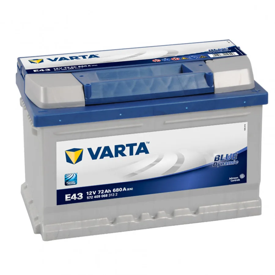 VARTA 72Ач Blue Dynamic E43 (0)