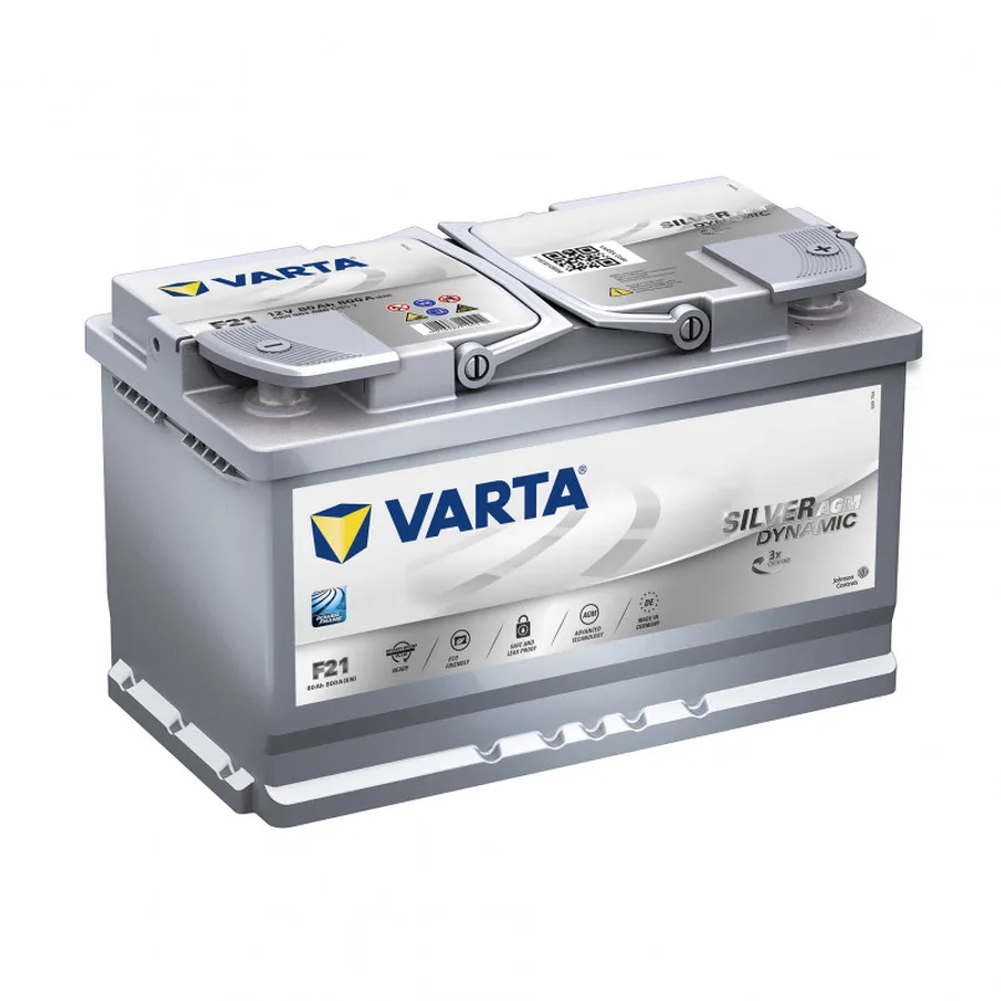 VARTA 80Ач Start Stop plus AGM F21 (A6) (0)