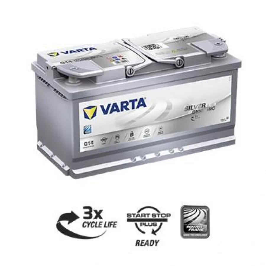 VARTA 95Ач Start Stop plus AGM G14 (A5) (0)