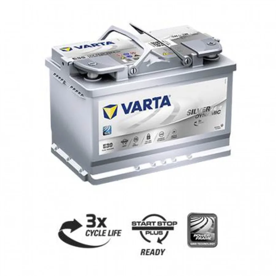 VARTA 70Ач Start Stop plus AGM E39 ( A7) (0)