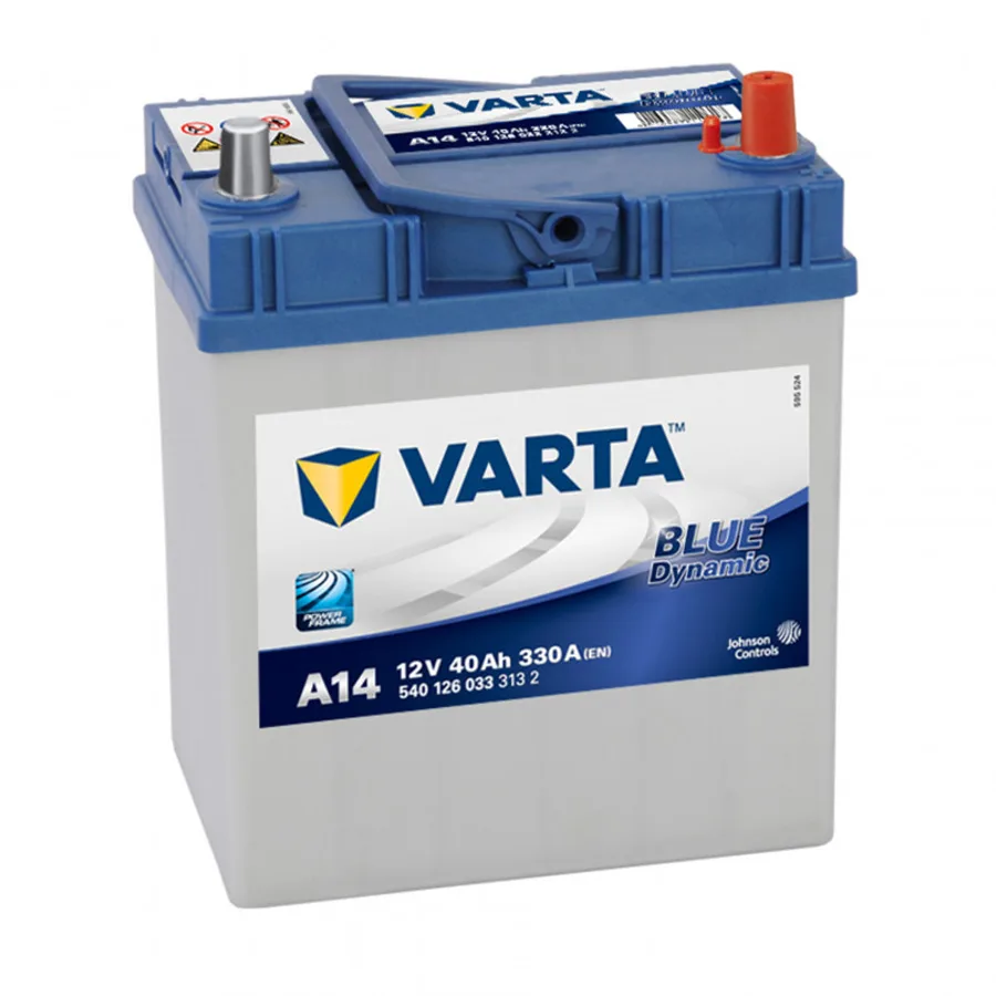 VARTA 40Ач Blue Dynamic АЗИЯ A14 (0)